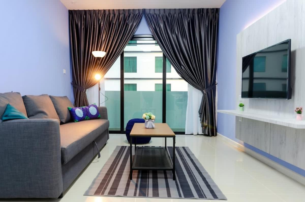 Cozy & High Floor Suite In Suasana Jb 15, Views Johor Bahru Bagian luar foto